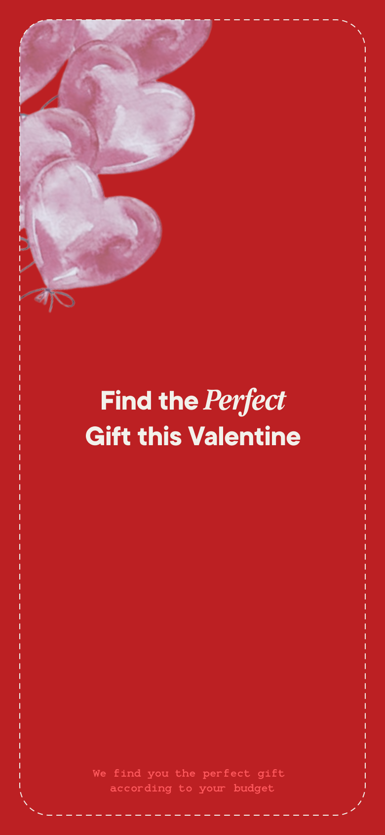 Valentine gift finder